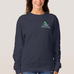 Le sweatshirt des femmes d'annonce - marine