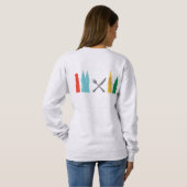 Le sweatshirt des femmes de Frederick de goût (Dos entier)
