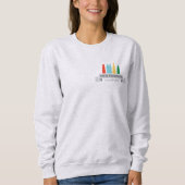 Le sweatshirt des femmes de Frederick de goût (Devant)