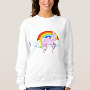 Le sweatshirt des femmes de licorne