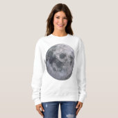Le sweatshirt des femmes de PLEINE LUNE (Devant entier)