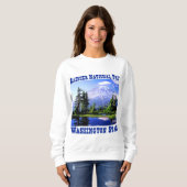 Le sweatshirt des femmes plus pluvieuses de parc (Devant entier)