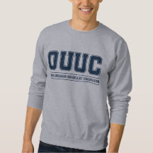 Le sweatshirt des hommes d'OUUC