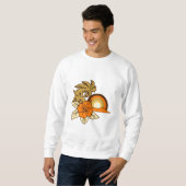 Le sweatshirt des hommes surfants de safari (Devant entier)