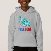 Le symbole de la liberté | Sweat - shirt à capuche (Devant)