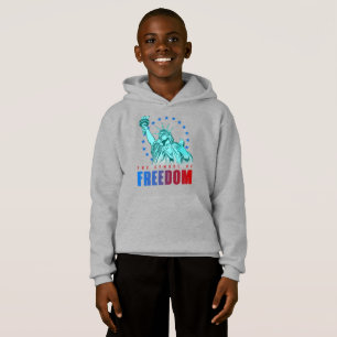 Le symbole de la liberté   Sweat - shirt à capuche