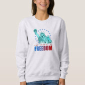 Le symbole de la liberté | Sweatshirt des femmes (Devant)