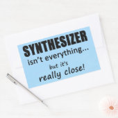 Le synthétiseur n'est pas tout Sticker rectangulai (Enveloppe)