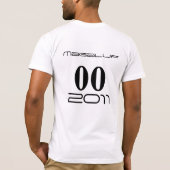 Le T-shirt 2012 de Magaluf a mis votre propres nom (Dos)