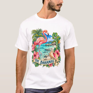 Le T-Shirt à l'aquarelle des Bahamas