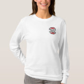 Le T-shirt à manches longues des femmes avec le (Devant)