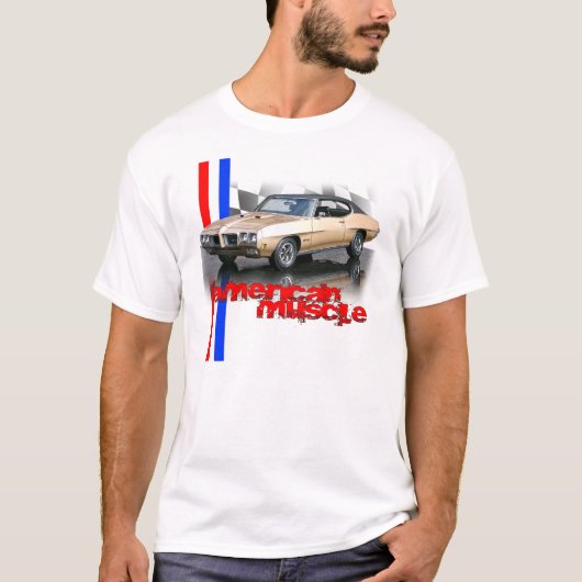 Le T-shirt américain de muscle de GTO (Devant)