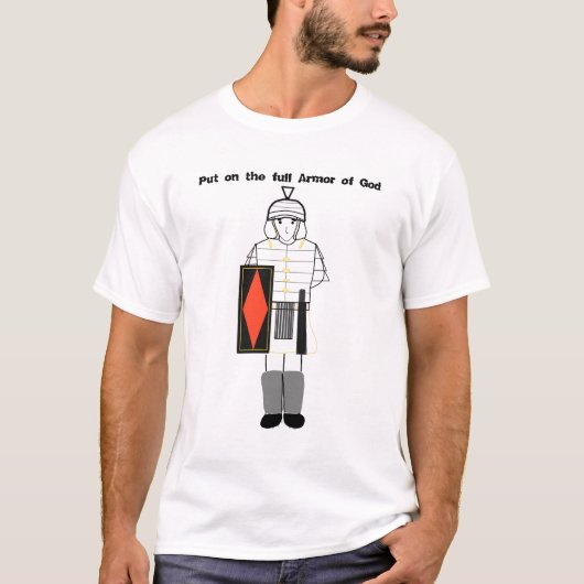 Le T-Shirt Armure Complète de Dieu (Devant)