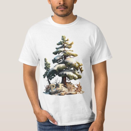 Le T-Shirt au pin (Devant)