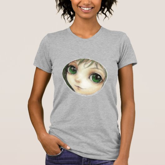 Le T-Shirt au visage dans le cercle (Devant)