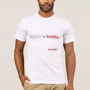 Le T-shirt blanc des hommes plus pluvieux de TEDx