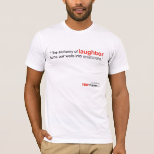 Le T-shirt blanc des hommes plus pluvieux de TEDx