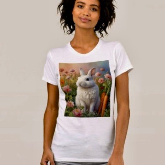 Le T-Shirt Blossom Bunny & Carrot Patch