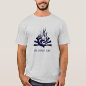 Le T-shirt brûlé de coucher du soleil (Devant)