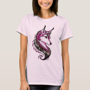 Le T-shirt classique des femmes tirées par la mai