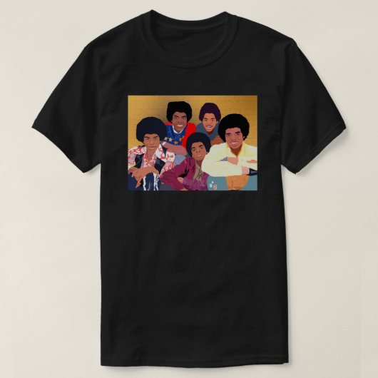 Le T-shirt classique Jackson 5ive (Design devant)