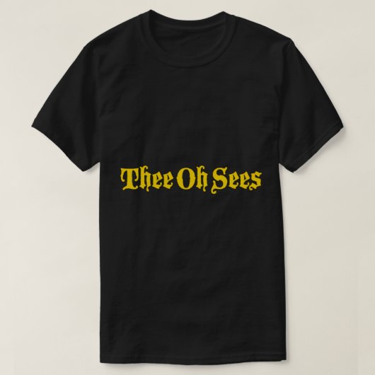 Le T-shirt classique Oh Sees (Design devant)