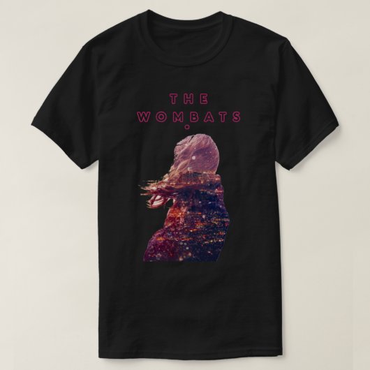 Le T-shirt classique Wombats Glitterbug (Design devant)