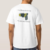 Le T-shirt d'arme à feu d'électrochoc (Dos)