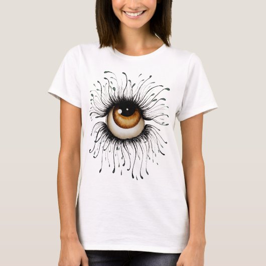 Le T-shirt d'art Gaze (Devant)
