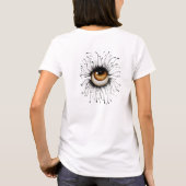 Le T-shirt d'art Gaze (Dos)