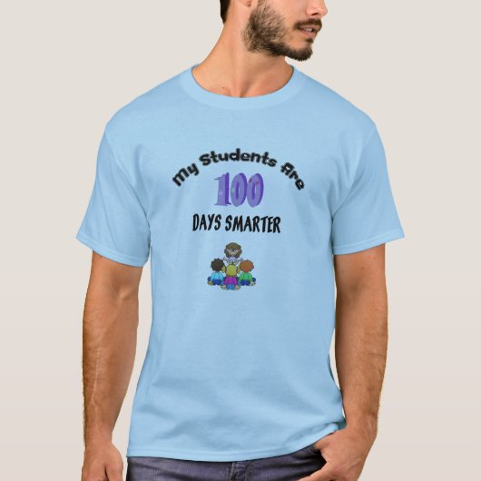 Le T-shirt de 100 professeurs plus futés de jours (Devant)