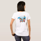 Le T-shirt de base 102 des femmes de Songkran (Dos entier)