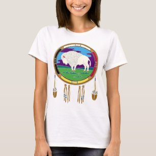 Le T-shirt de base de Buffalo des femmes blanches