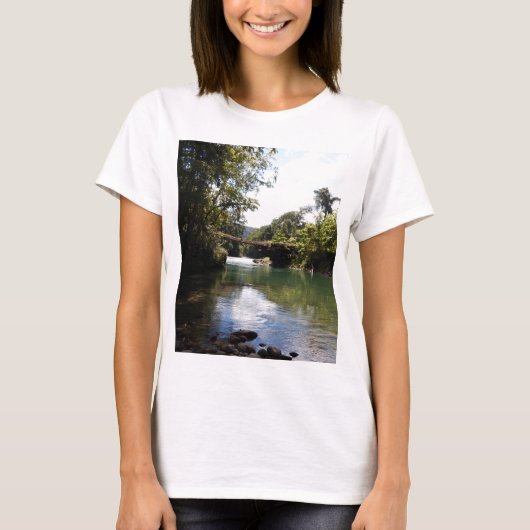 Le T-shirt de base de vos femmes faites sur (Devant)