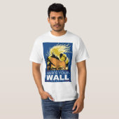 Le T-shirt de base de vos hommes du mur des (Devant entier)