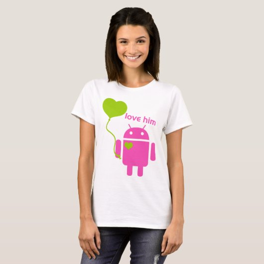 Le T-shirt de base des femmes androïdes (Devant entier)