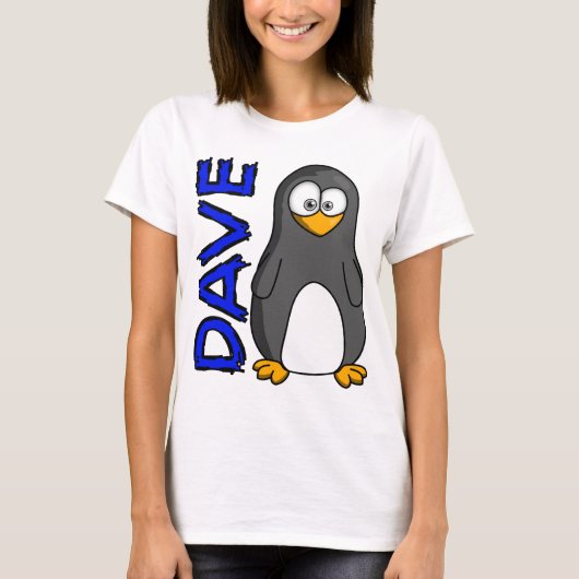 Le T-shirt de base des femmes de Dave (Devant)