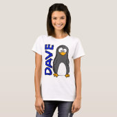 Le T-shirt de base des femmes de Dave (Devant entier)