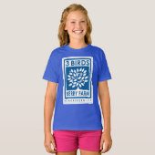 Le T-shirt de base des filles (Devant entier)