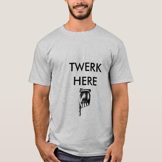 Le T-shirt de base des hommes (Devant)