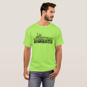 Le T-shirt de base des hommes de Bismarck (Devant entier)