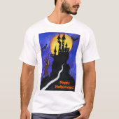 Le T-shirt de base des hommes de Halloween (Devant)