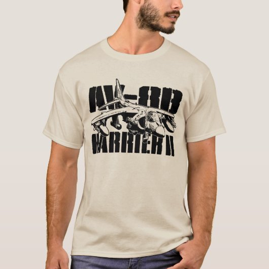 Le T-shirt de base des hommes du harrier II (Devant)