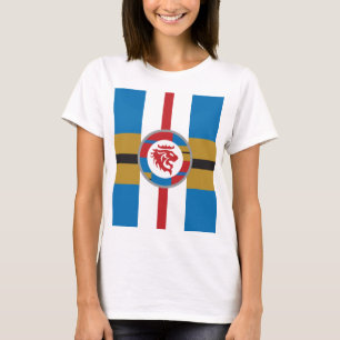 Le T-shirt de base féminin Lion rouge