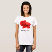 Le T-shirt de Betta Splendens Plakat des femmes (Devant entier)