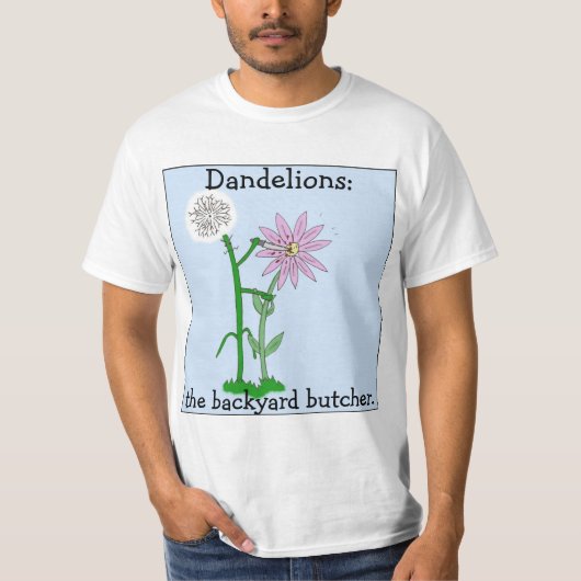Le T-shirt de boucher de jardin (Devant)
