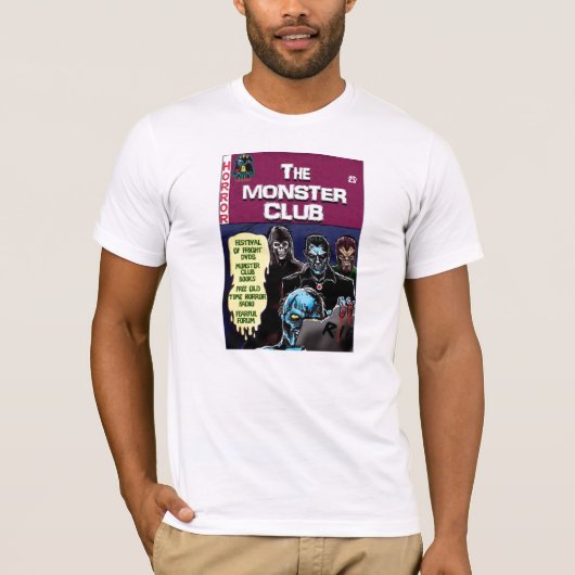 Le T-shirt de club de monstre (Devant)
