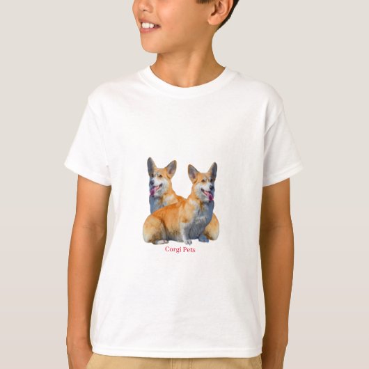 Le T-shirt de Corgi Pets Boy (Devant)