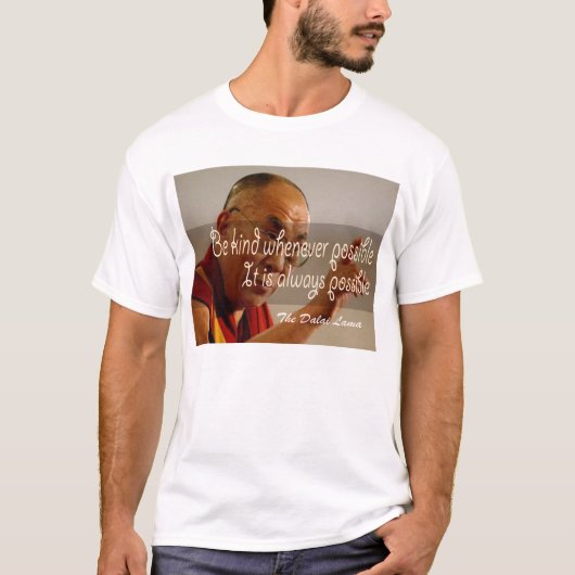 Le T-shirt de Dalai Lama (Devant)