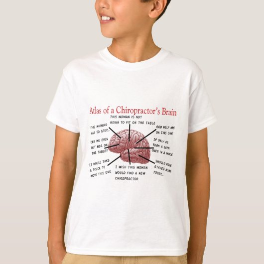 Le T-shirt de Funny Chiropractor (Devant)